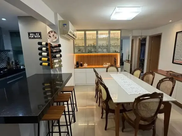 Imagem: O apartamento possui 3 Dormitórios, 3 Banheiros, 2 Vagas