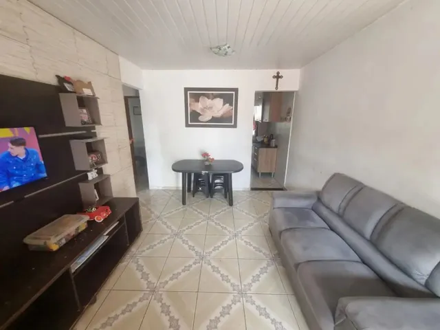 Imagem: A casa em condomínio possui 3 Dormitórios, 1 Banheiro, 1