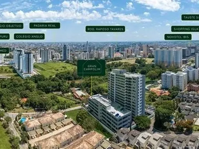 Imagem 7: Apartamento de 2 Quartos com Suite - no Campolim