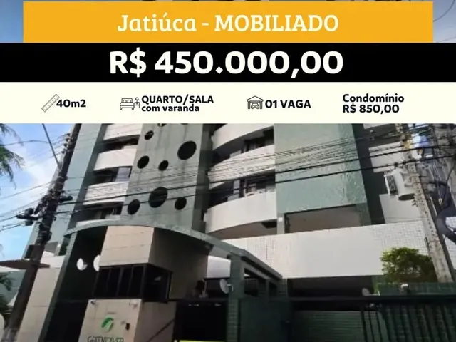 Imagem: Oportunidade Quarto e Sala na Jatiuca