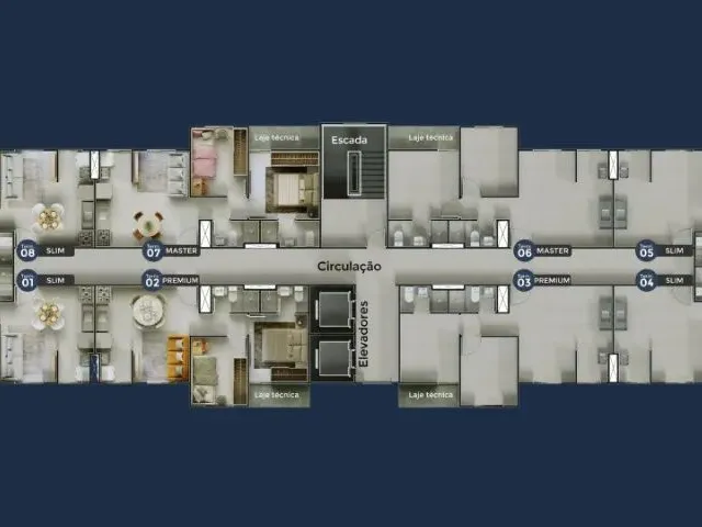 Imagem 2: O Easy Serraria É Um Empreendimento Residencial 2 Quartos 1 Suite