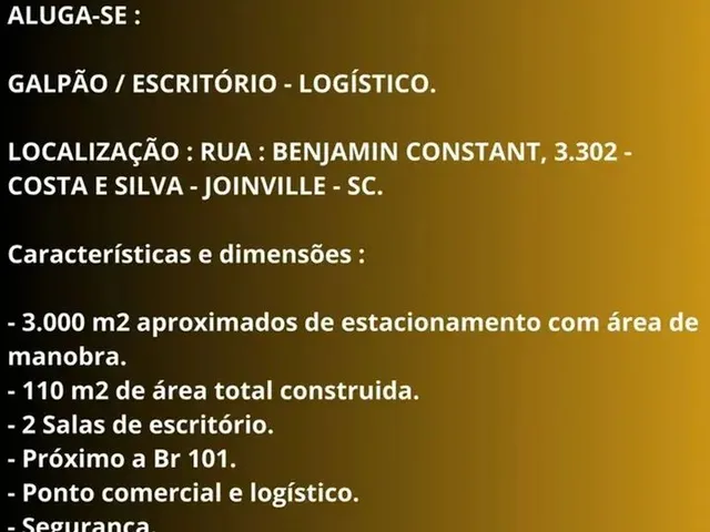 Imagem 2: Galpão Logístico