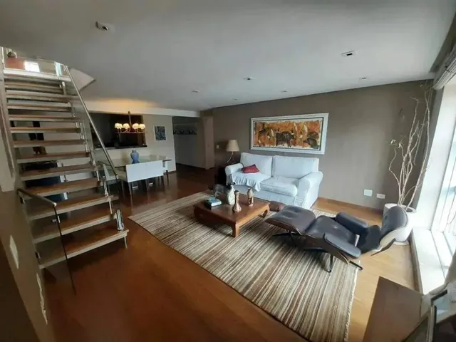Imagem: O apartamento na cobertura possui 4 Dormitórios, 4 Suítes