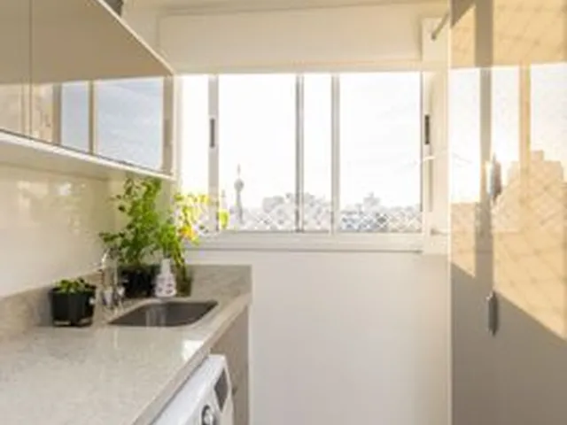 Imagem 3: Apartamento a venda de 3 (três) dormitórios, 1 (uma) vaga coberta escriturada, na rua