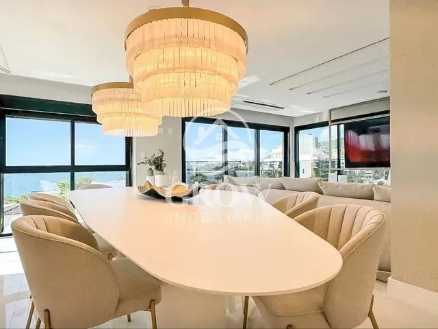 Imagem 8: Duplex Exclusivo em Jurerê com Suíte Master e Hidromassagem de Frente para o Mar