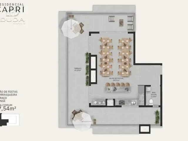 Imagem 6: Apartamento Residencial Capri - Duplex
