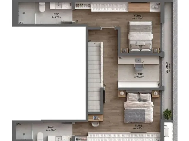 Imagem 10: Apartamento 3 Dormitórios para Venda em Florianópolis - Sc