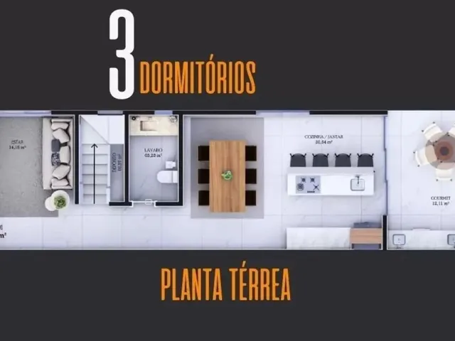 Imagem 2: Vendo Casa no Condomínio Real Parque em Florianópolis-Sc