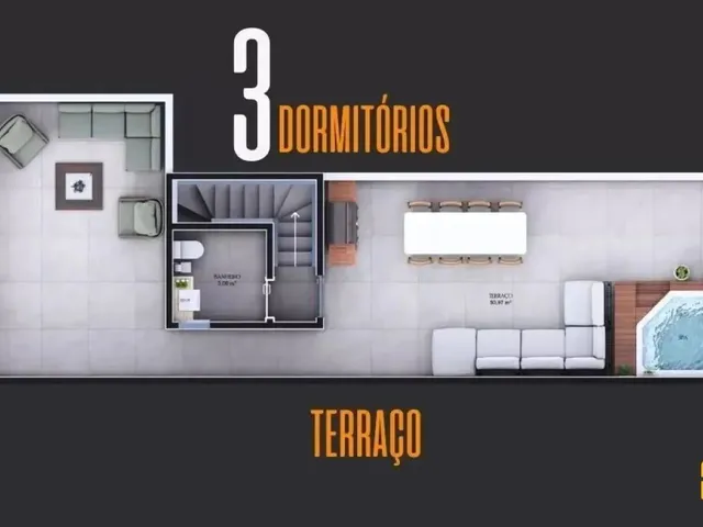 Imagem 5: Vendo Casa no Condomínio Real Parque em Florianópolis-Sc