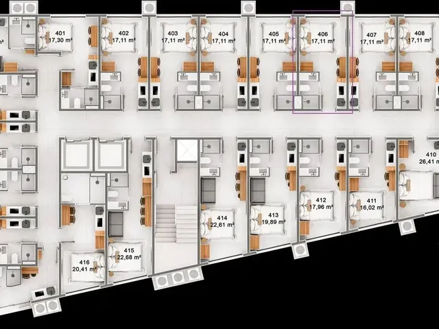 Imagem 6: Imóvel para Venda Tem 17 Metros Quadrados com 1 Quarto em Canasvieiras - Florianópolis