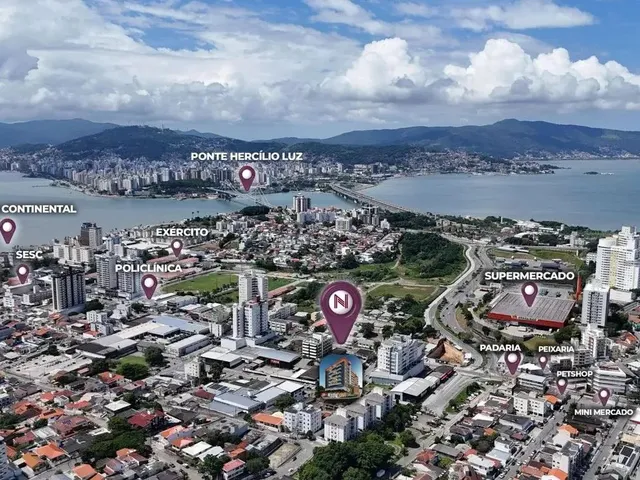 Imagem 7: Apartamento para Venda em Florianópolis, Estreito, 2 Dormitórios, 2 Suítes, 3
