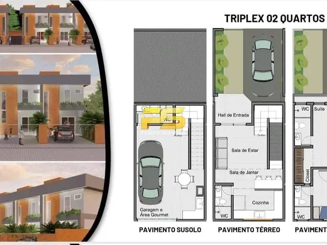Imagem 1: Lançamento em Conde Condomínio Benvenuti Duplex e Triplex a Partir de R$ 340 Mil