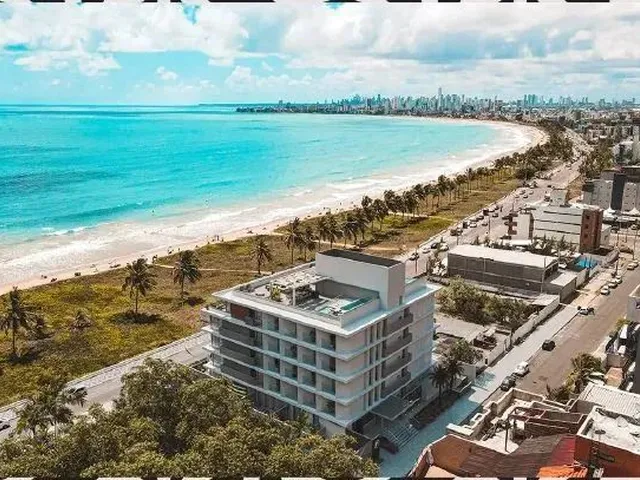 Imagem 1: Flat À Beira Mar À Venda, 24M², 1 Quarto, Área de Lazer Completa, Sul, Vaga Rotativa