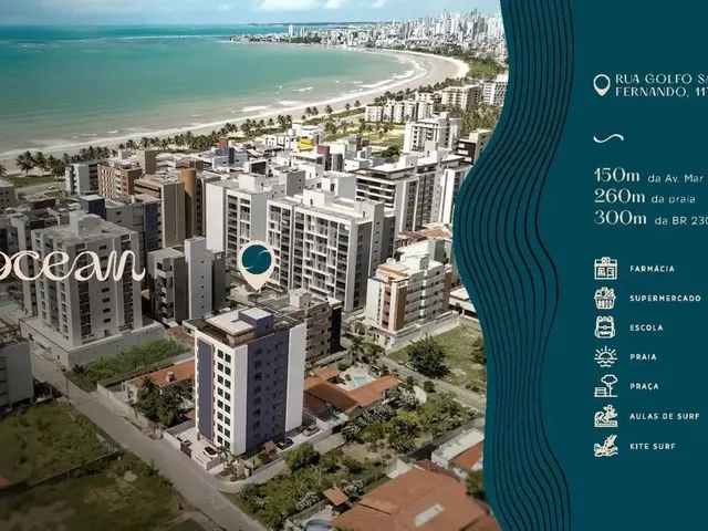 Imagem 12: Eq Ocean a 250M da Praia em Intermares Cabedelo