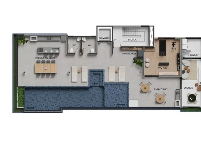 Imagem 8: Empreendimento : com 32 Unidades de Flats Entrega 02/2025 3º Andar com 21,80M²
