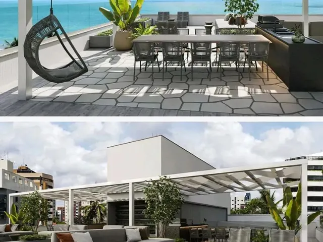 Imagem 2: Flat À Venda Beira Mar Nascente Sul Vista Mar Definitiva Pronto 27M² Intermares/Cabedelo