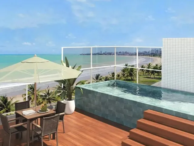 Imagem 3: Valor de Oportunidade Beira Mar! Flat Novo, com 1Suíte, 31M² para Venda - Loteamento