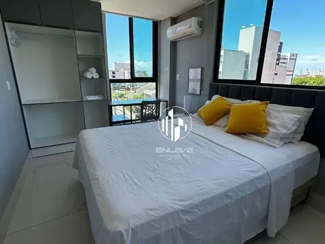 Imagem: Flat Porteira Fechada À 200M da Praia de