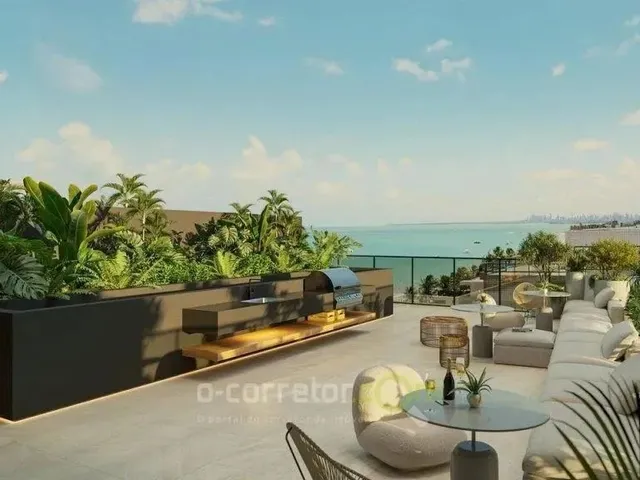 Imagem 5: Apartamento para Venda em Cabedelo, Camboinha, 3 Dormitórios, 3 Suítes, 4 Banheiros, 2