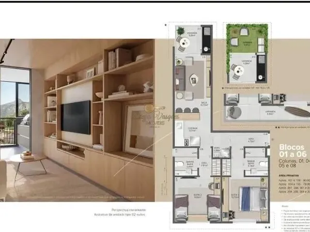 Imagem 6: Apartamento para Venda em Teresópolis, Golfe, 2 Dormitórios, 2 Suítes, 2 Banheiros, 1