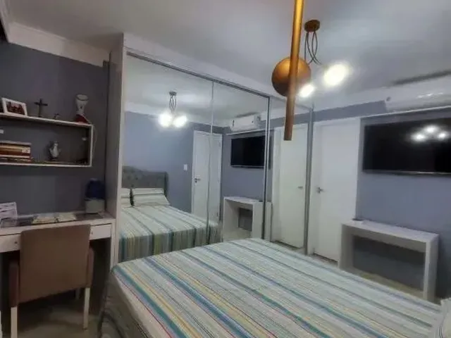 Imagem 7: Vendo Apartamento com 80M2 Reformado e Mobiliado, Varanda Vista Mar, 3/4, 2 Suítes, 2