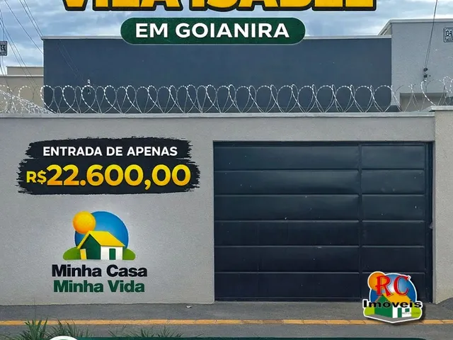 Imagem: Casa 2 Quartos - Vila Isabel Goianira