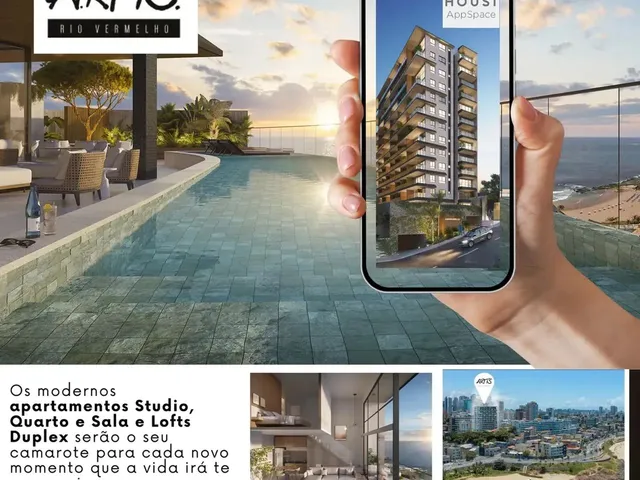 Imagem: Artís Rio Vermelho Apartamentos Studio