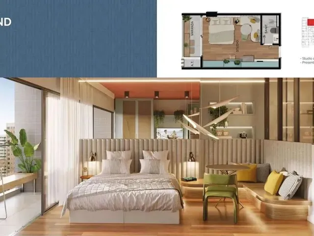 Imagem 11: Terrazza Balena Lançamento Apartamentos Studio, 1 Quarto e 2 Quartos em Armação