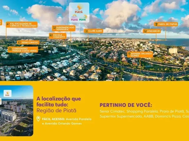 Imagem 16: Apartamentos 2 Quartos com Opção de Suite e Varanda - Piatã