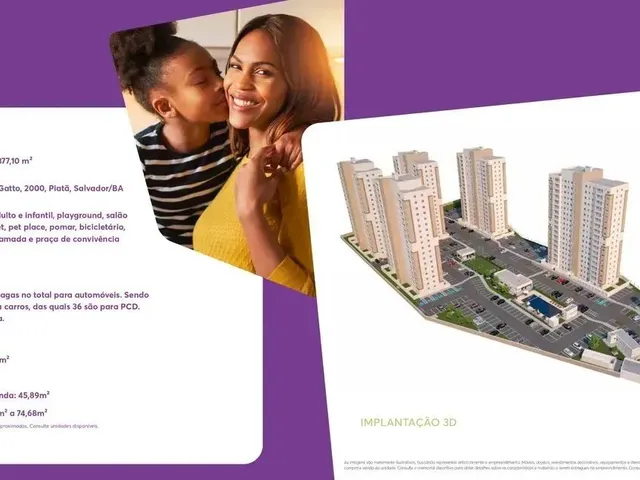 Imagem 15: Apartamentos 2 Quartos com Opção de Suite e Varanda - Piatã