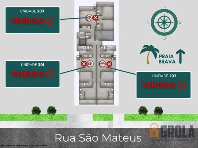 Imagem 10: Apartamento para Venda em Matinhos, Centro, 2 Dormitórios, 1 Suíte, 2 Banheiros, 1 Vaga