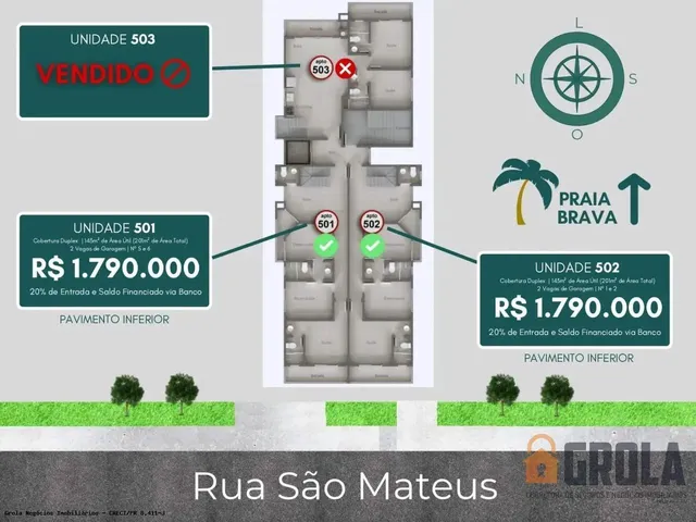 Imagem 6: Apartamento para Venda em Matinhos, Centro, 2 Dormitórios, 1 Suíte, 2 Banheiros, 1 Vaga