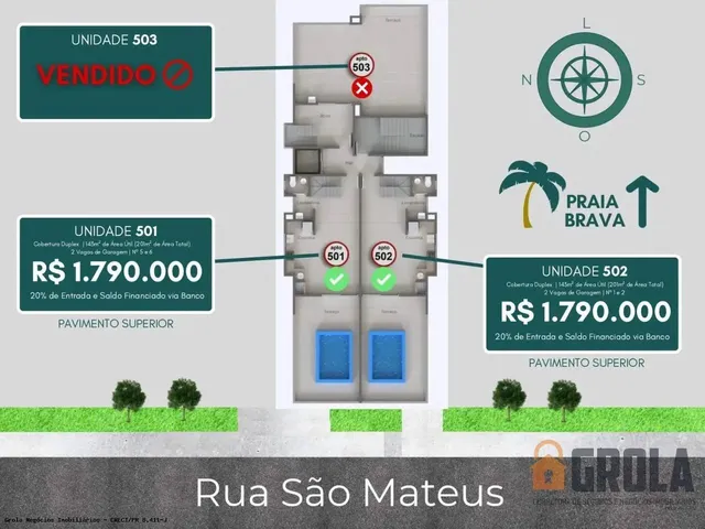 Imagem 7: Apartamento para Venda em Matinhos, Centro, 2 Dormitórios, 1 Suíte, 2 Banheiros, 1 Vaga
