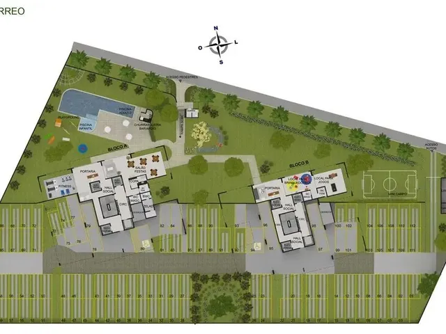 Imagem 16: Apartamento Pronto para Venda com 108M² Composto de 3 Quartos 2 Suítes 2 Vagas em Poço