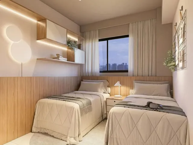 Imagem 13: Pm) Mood Aurora /55 M² | 2 Quartos | Lazer Completo