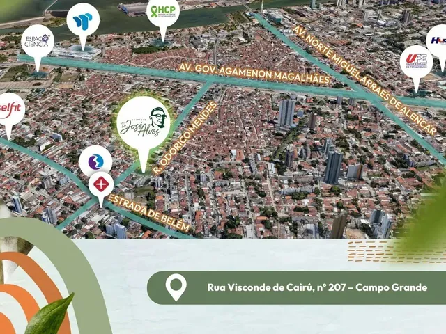 Imagem 2: Edf. Dr. José Alves | 2 e 3 Quartos | Entrada Parcelada em 24 Meses