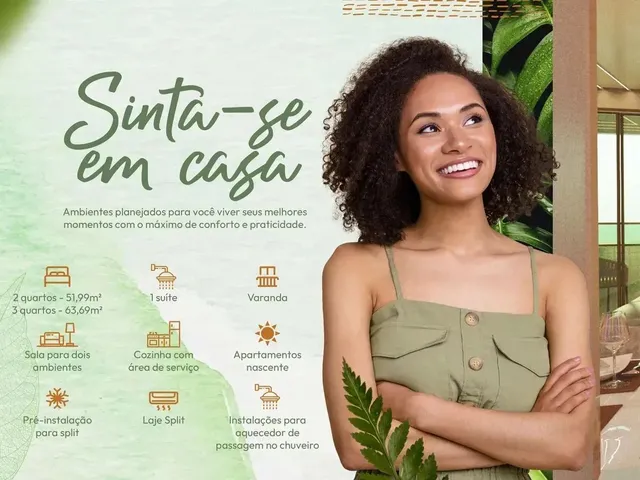 Imagem 10: Edf. Dr. José Alves | 2 e 3 Quartos | Entrada Parcelada em 24 Meses