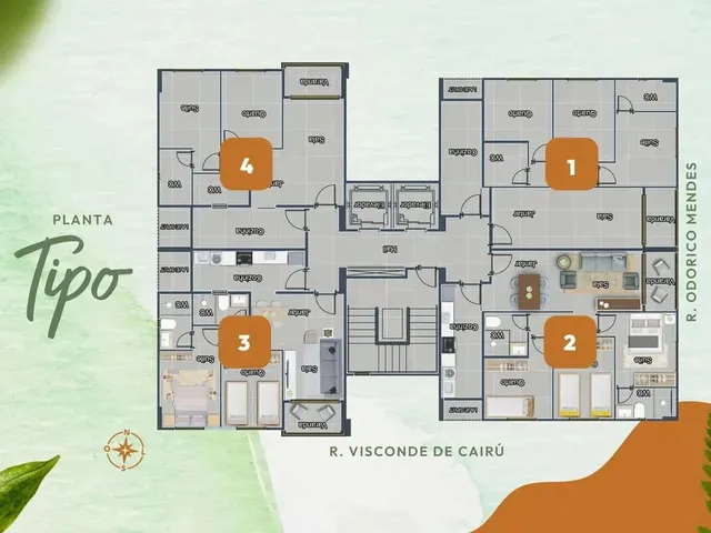 Imagem 6: Edf. Dr. José Alves | 2 e 3 Quartos | Entrada Parcelada em 24 Meses