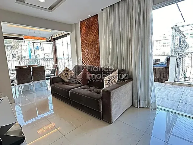 Imagem: O apartamento na cobertura possui 3 Dormitórios, 2