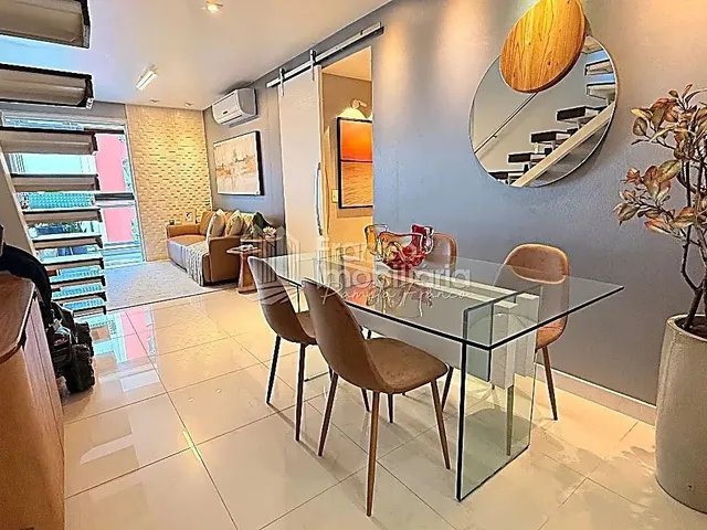 Imagem: O apartamento na cobertura possui 3 Dormitórios, 2