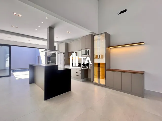 Imagem 3: Casa térrea nova em Condomínio com 187m² 3 suítes 4 vagas no Residencial MontAlcino