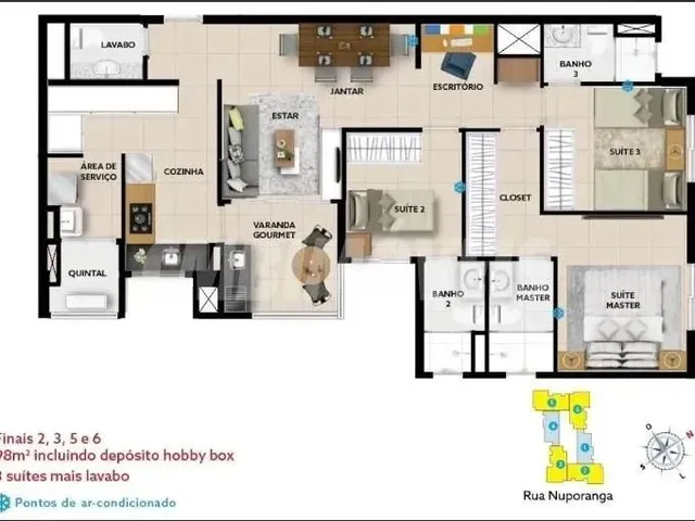 Imagem: Apartamento - Chácara da Barra - Campinas