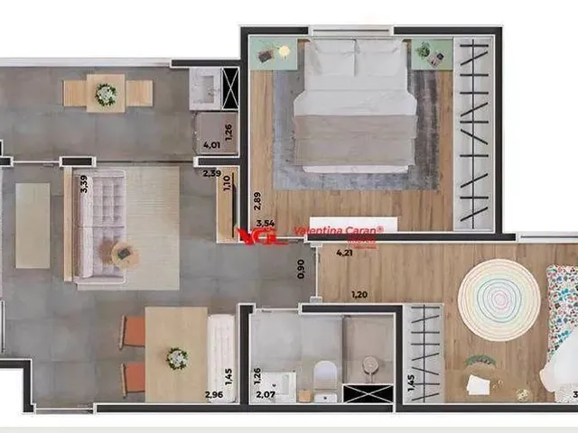 Imagem: Oportunidade! Apartamento com 2 Dormitórios