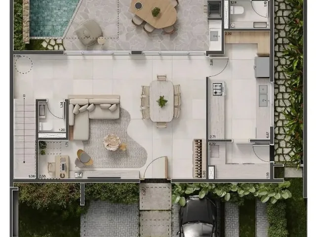 Imagem 9: Casa À Venda em Campinas, Gramado, com 3 Suítes, com 187 M², Casa da Mata - Gramado