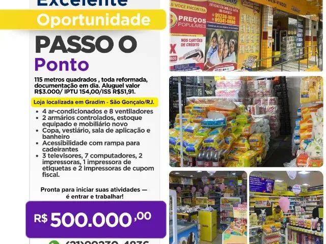 Imagem: Passo Excelente Ponto de Loja Localizada