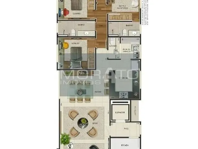 Imagem 11: Cobertura À Venda, 3 Quartos, 2 Suítes, 3 Vagas, Castelo - Belo Horizonte/Mg