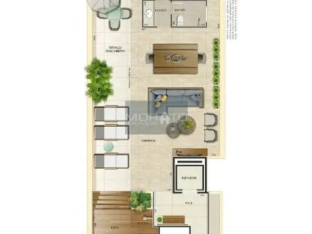 Imagem 5: Cobertura À Venda, 3 Quartos, 2 Suítes, 3 Vagas, Castelo - Belo Horizonte/Mg