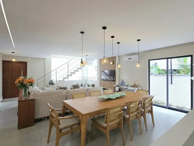 Imagem: Casa Estilo Townhouse 358M² com 3 Suítes