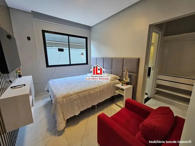 Imagem 10: Casa Duplex no Morada dos Pássaros 100% Mobiliada com 4 Suítes Sendo Uma Master Com