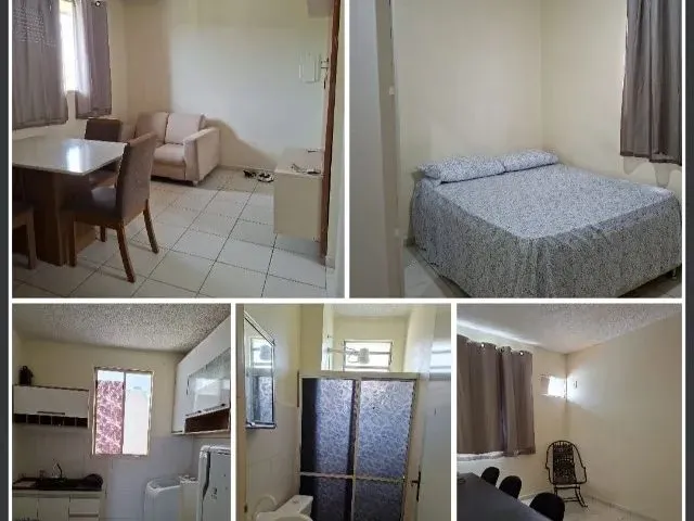 Imagem: O apartamento possui 2 Dormitórios, 1 Banheiro, 1 Vaga na